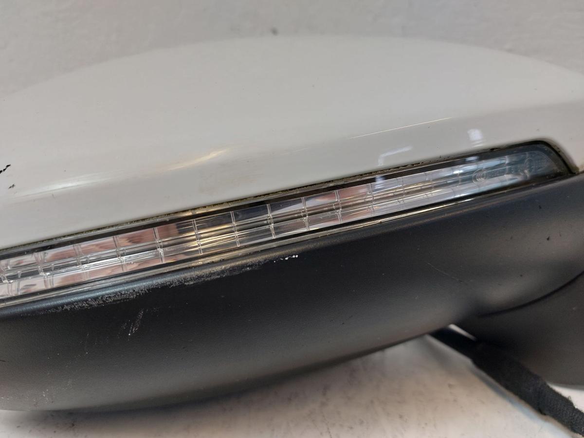VW Golf Sportsvan AUV ab17 Au&szlig;enspiegel rechts elek heizbar Blinker LC9A wei&szlig;