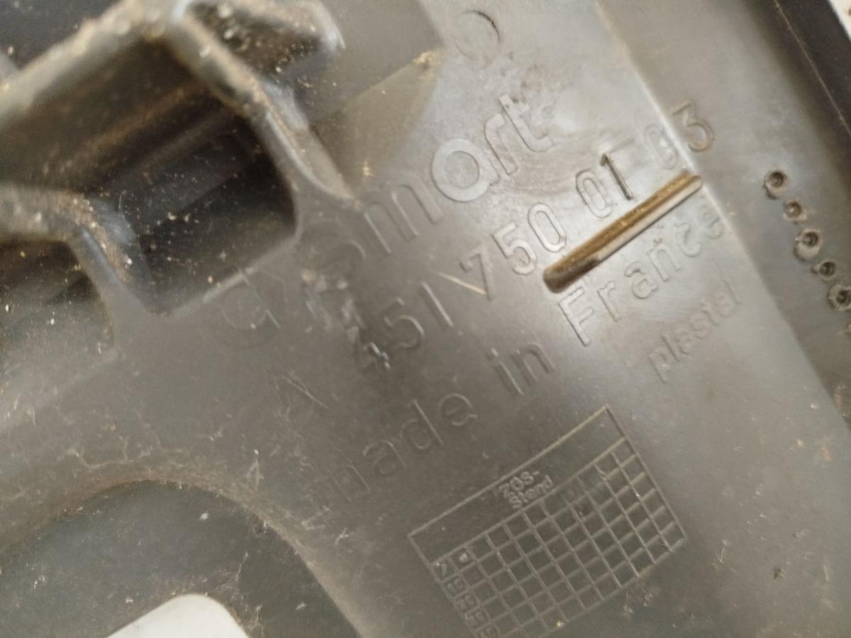 Smart 451 Mopf Motorhaube Haube Klappe Deckel vorn EAZ Kristallweiß