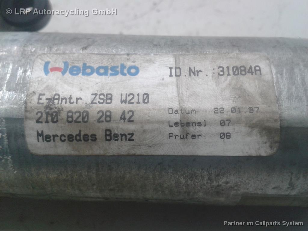 Mercedes W210 E280 original Schiebedachmotor 31084A BJ1997