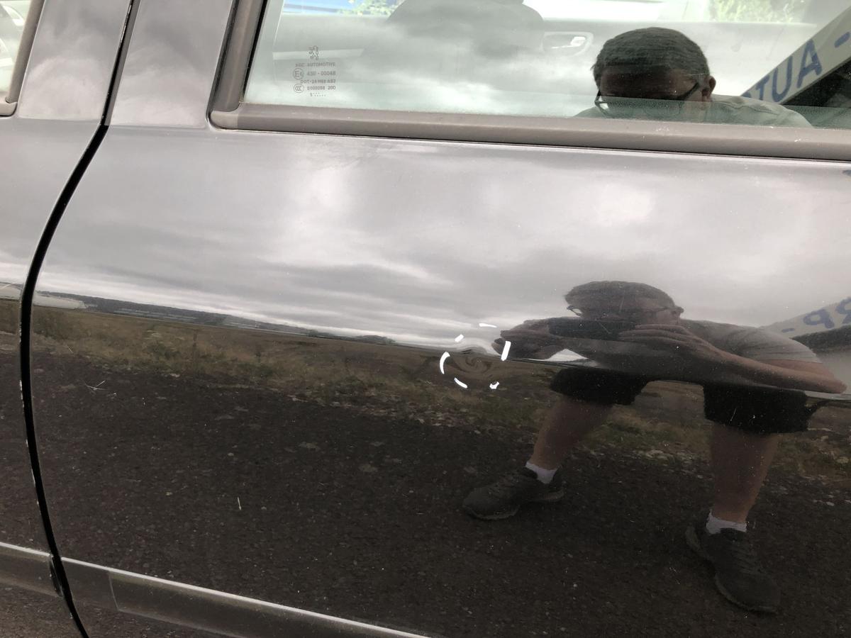 Peugeot 307 SW 3E 3H T&uuml;r hinten links Fondt&uuml;r im Rohbau EXL Noir Obsidien Nacre