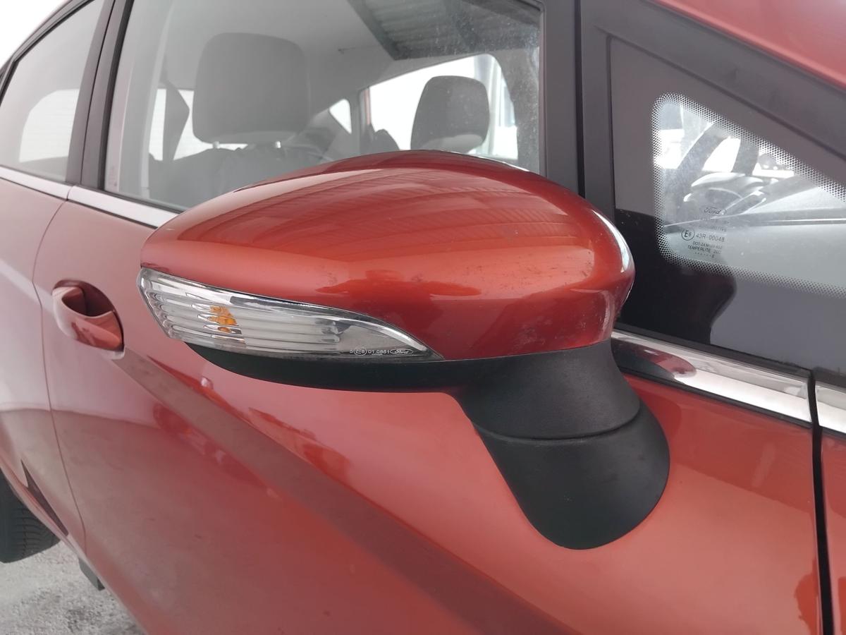 Ford Fiesta JA8 orig Au&szlig;enspiegel rechts elektrisch anklappbar BJ2010 tangorot