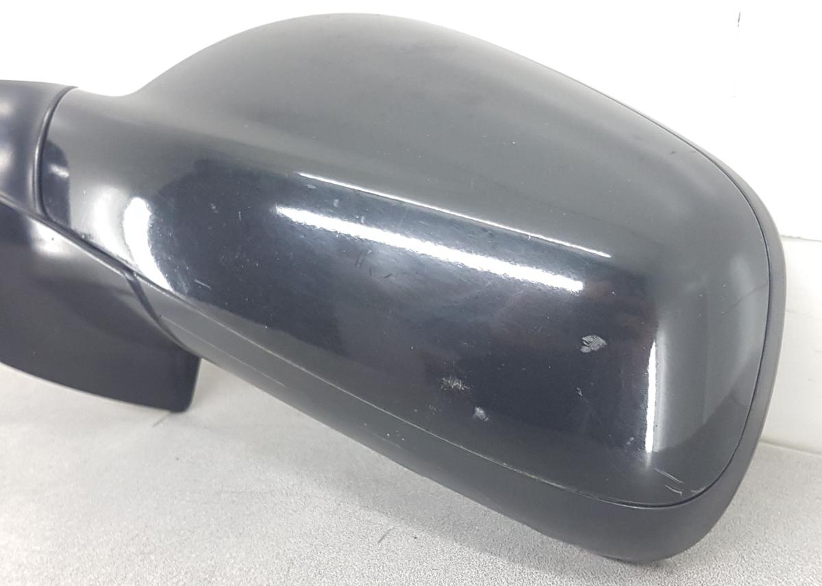 Peugeot 407 Außenspiegel links in EXL Obsidianschwarz Bj2006 elek 7 Pins