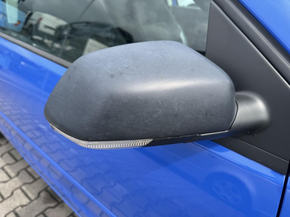 VW Polo 9N3 original Au&szlig;enspiegel links manuell verstellbar unlackiert Bj.2008