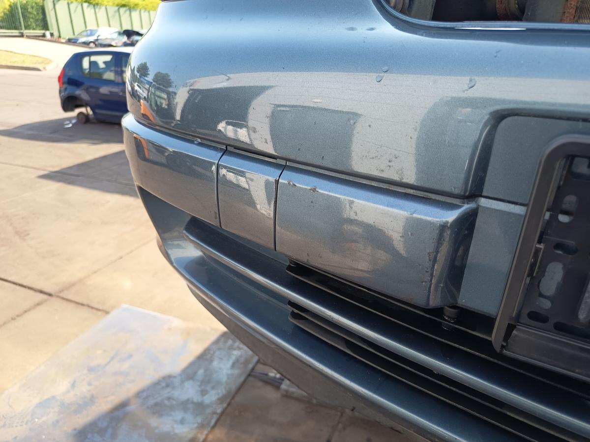 Opel Astra G original Sto&szlig;stange F&auml;nger vorn Front Z293 Premiumblau Bj 1999