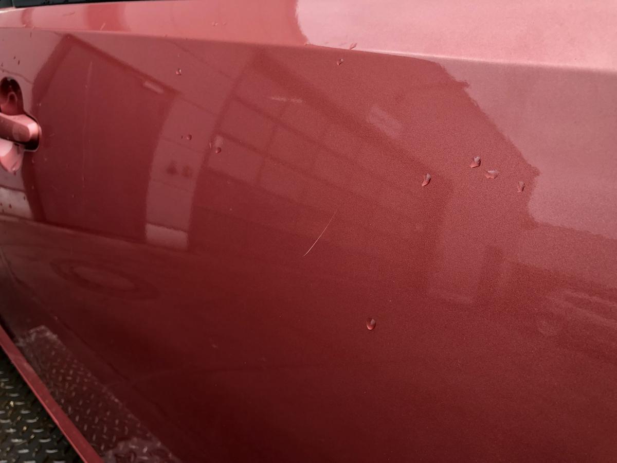 Daihatsu Sirion M300 original Tür vorn rechts Beifahrer R43 Korall Bj 2005