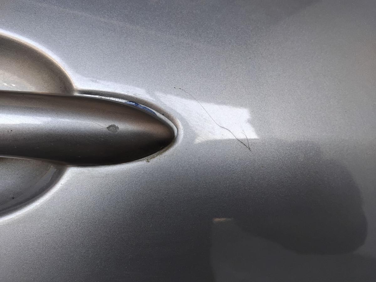 Renault Grand Scenic III T&uuml;r vorn rechts Beifahrert&uuml;r TEKNG Gris Cassiop&eacute; BJ2012
