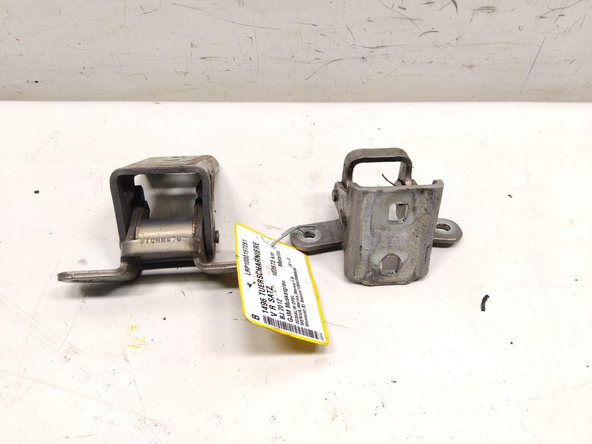 Opel Meriva B original Satz T&uuml;rscharniere vorn rechts unfallfrei Bj.2012