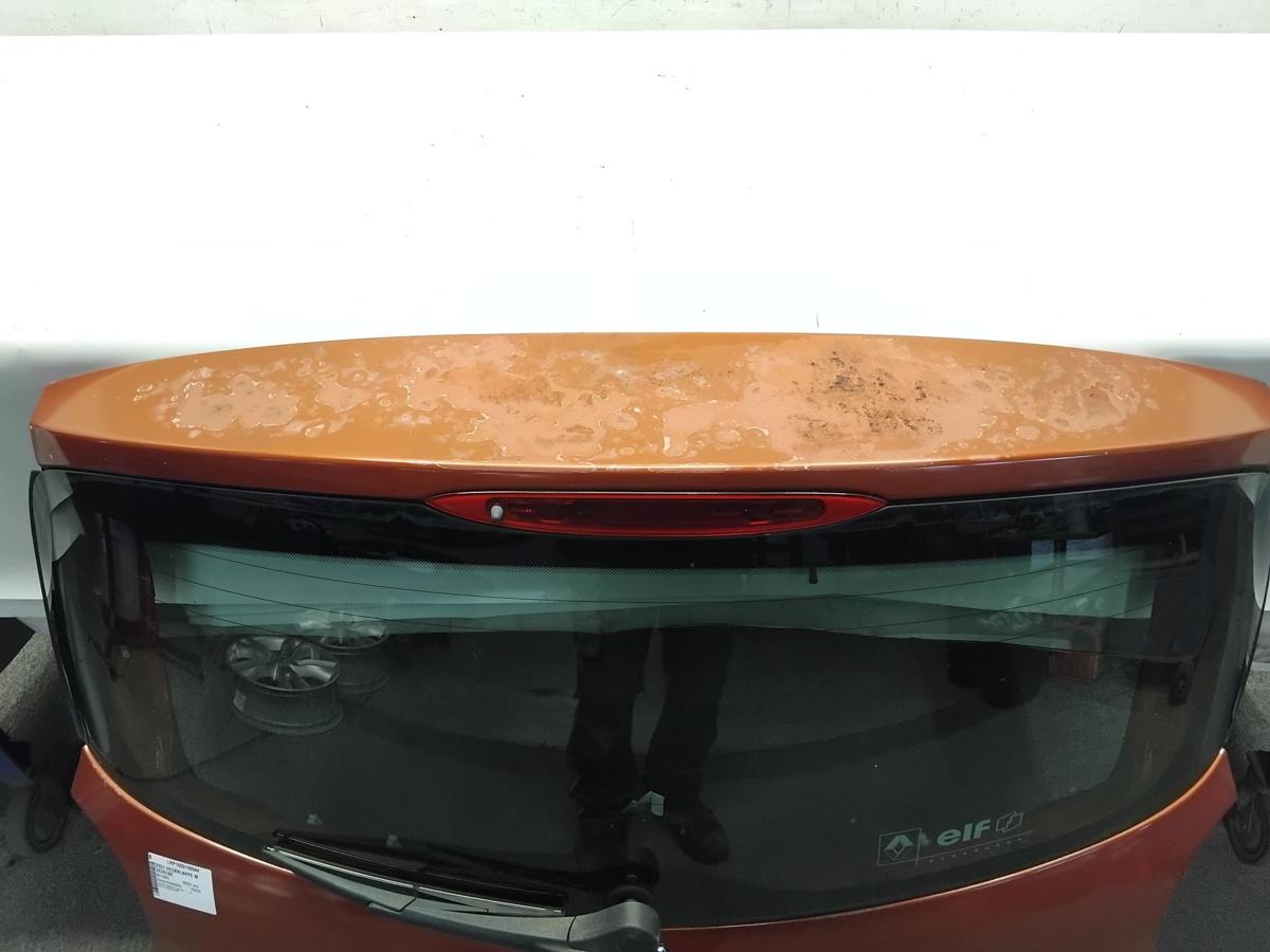 Renault Modus Heckklappe feuerrotmetallic TE876 mit Heckscheibe Bj.2005