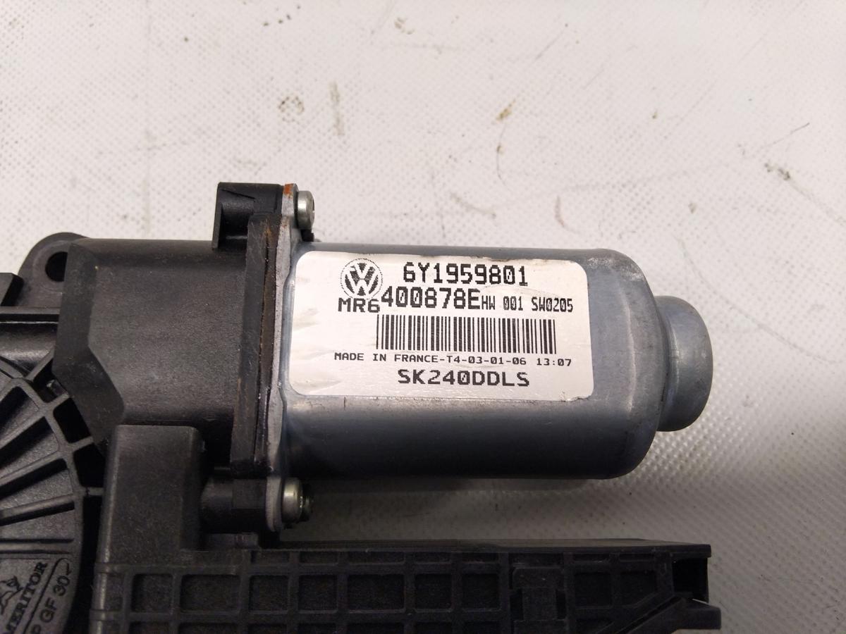 Skoda Fabia 1 6Y original Fensterhebermotor vorn links 6Y1959801 BJ2006