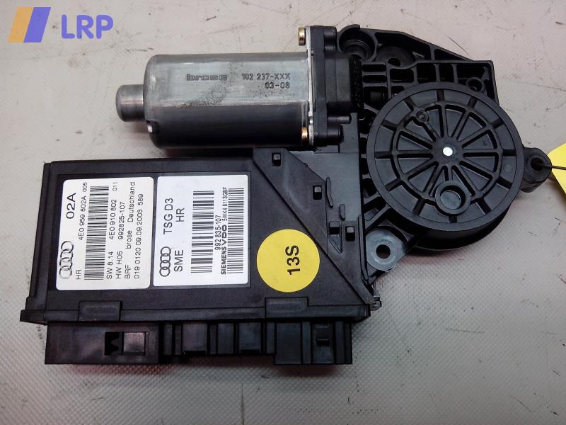 Motor Fensterheb H R 4E0959802A Audi A8/S8 4e (11/02-09) BJ: 2003