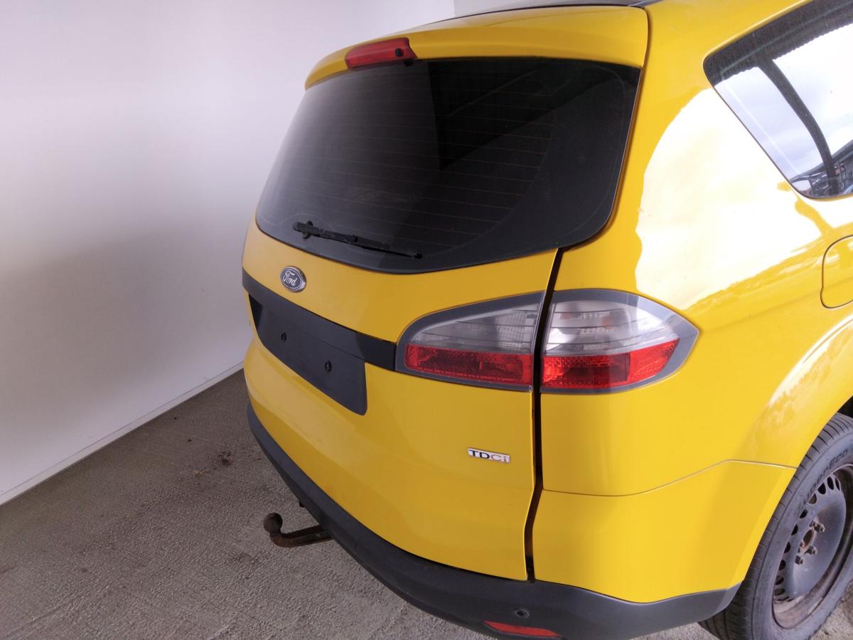 Ford S-Max 1 WA6 Heckklappe gelb oxlip yellow mit Scheibe BJ2008