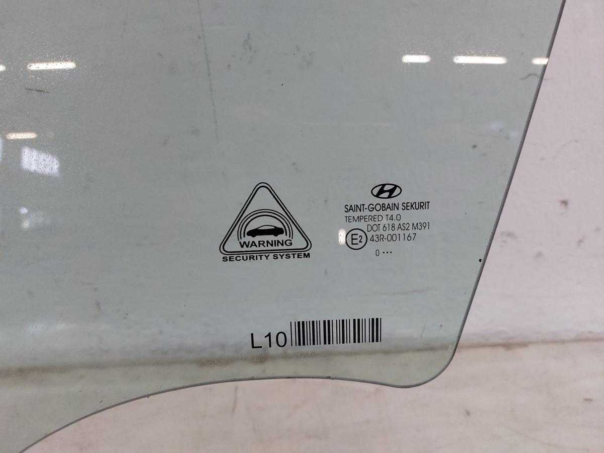 Hyundai i30 PD Mild Hybrid T&uuml;rscheibe vorn links Seitenscheibe Colorglas
