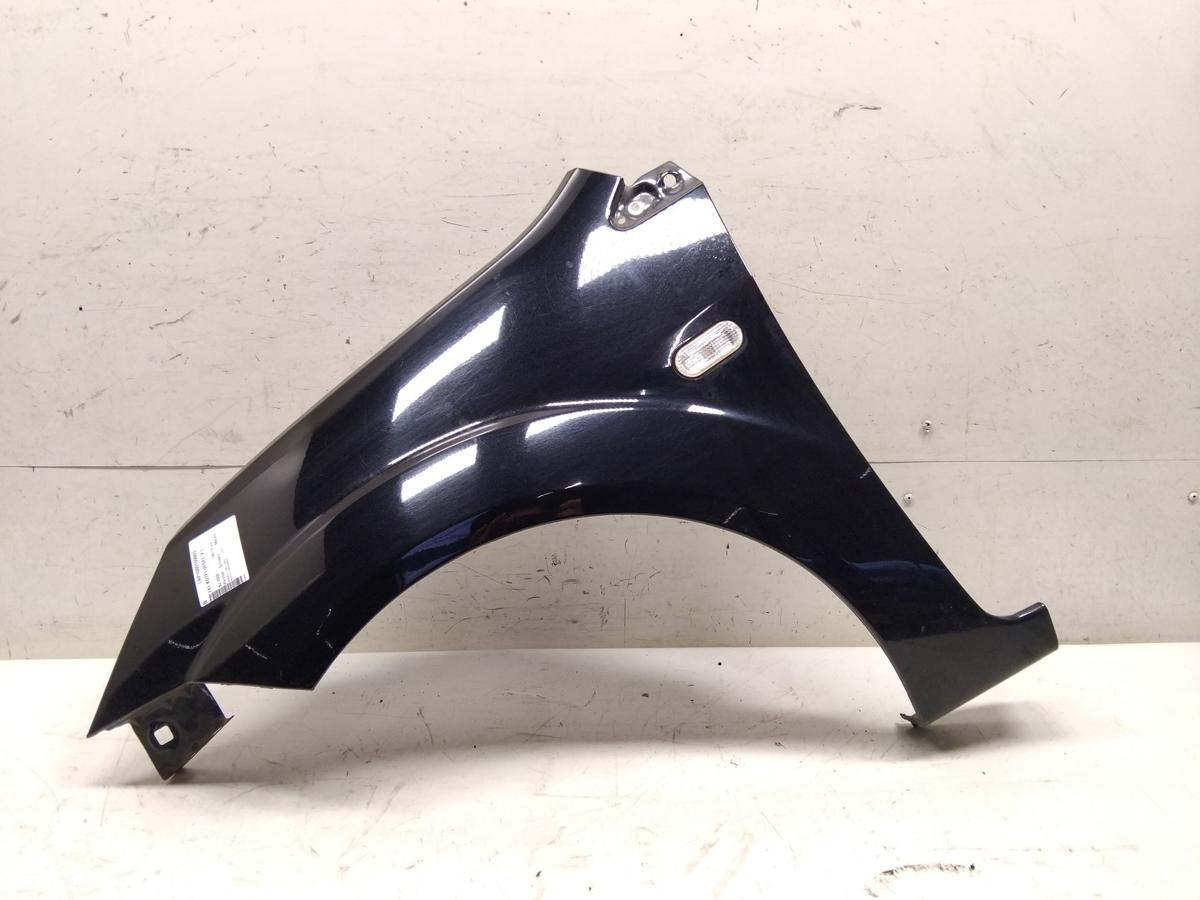 Ford Fiesta JH JD original Kotfl&uuml;gel vorn links Panther Schwarz Metallic BJ2008
