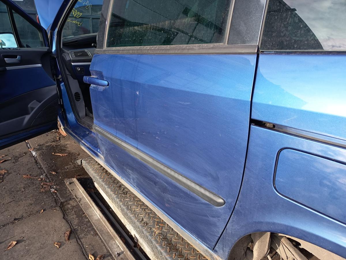 Fiat Ulysse II original Schiebet&uuml;r hinten links Fond Imperialblau Bj 2006