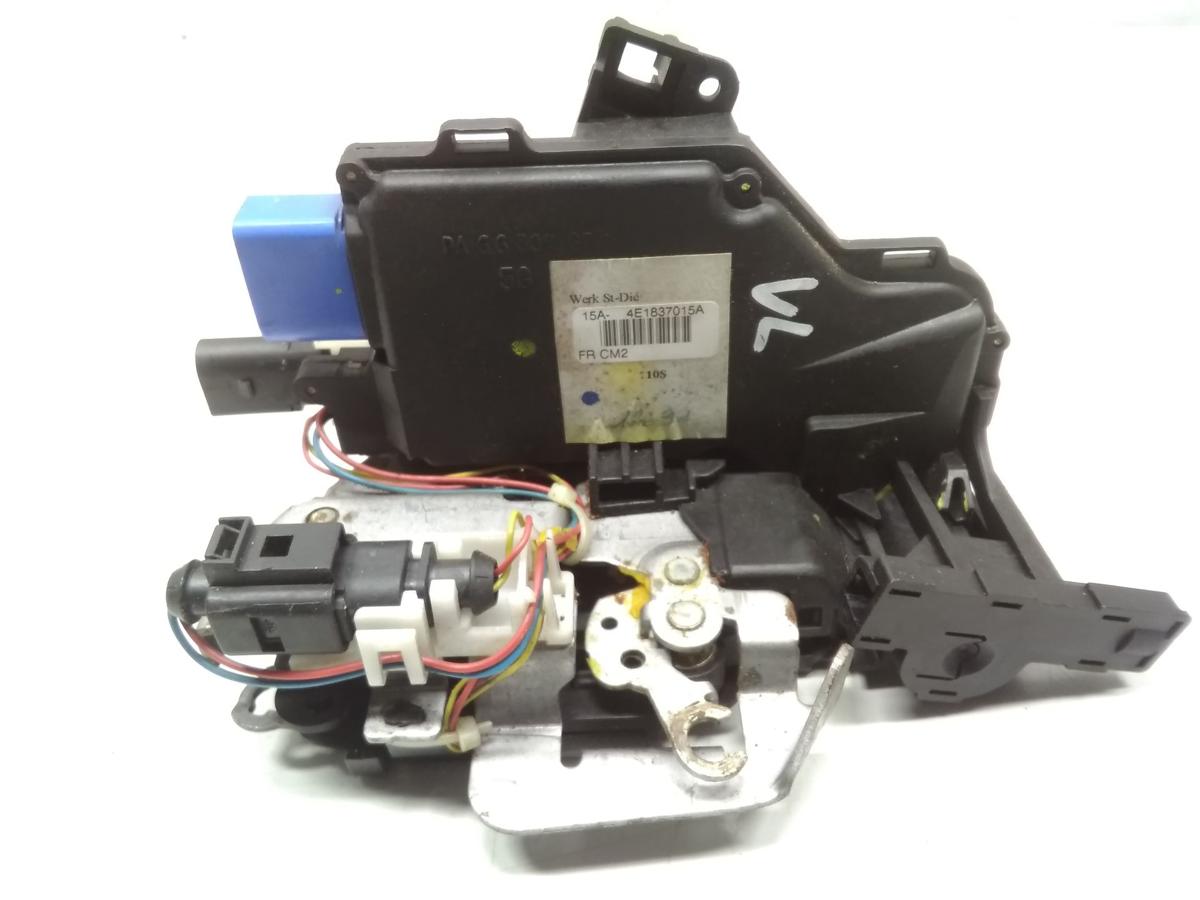 Audi A8 D3 4E original T&uuml;rschlo&szlig; vorn links f&uuml;r Zuziehhilfe 4E1837015A Bj.2004