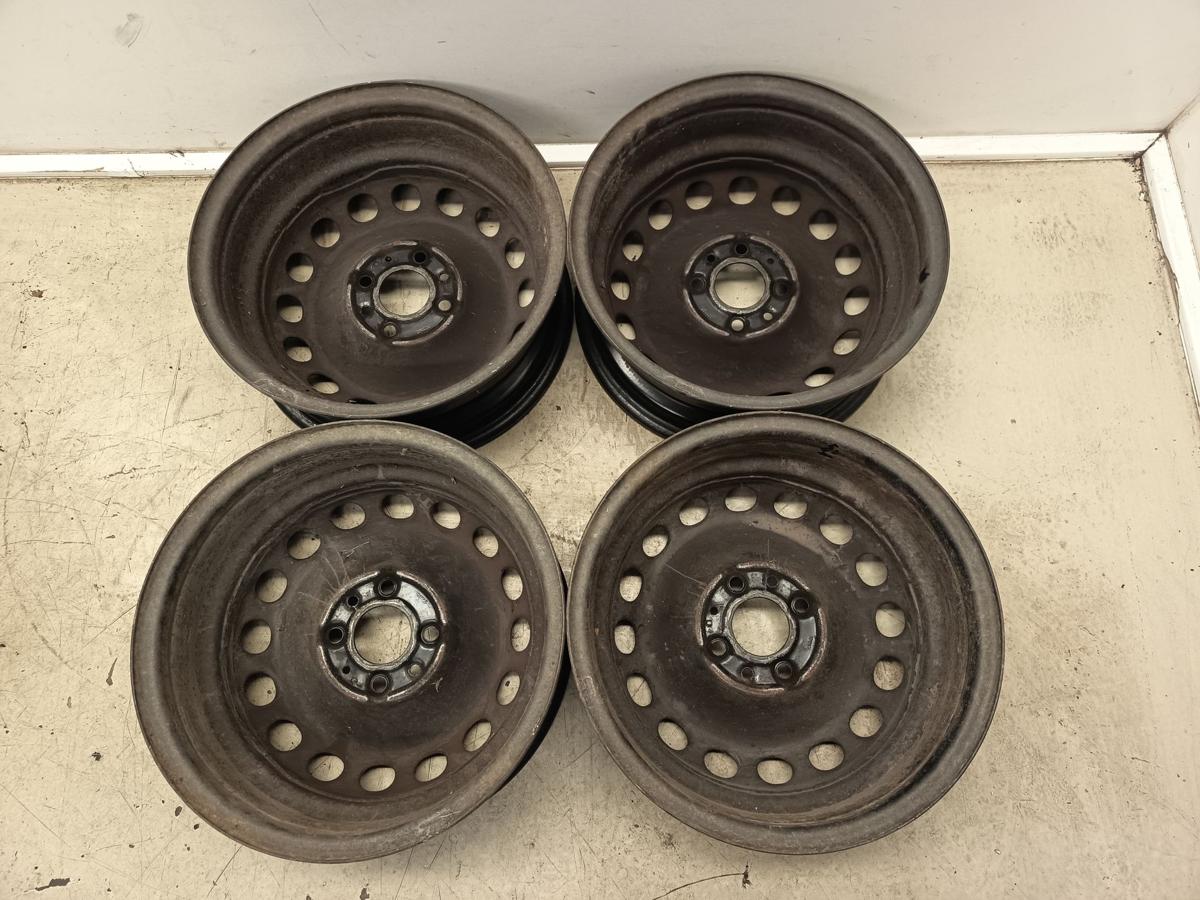 Ford KA RU8 Satz Stahlfelgen 5,5Jx14 ET35 Bj 2010 1,2L 51KW