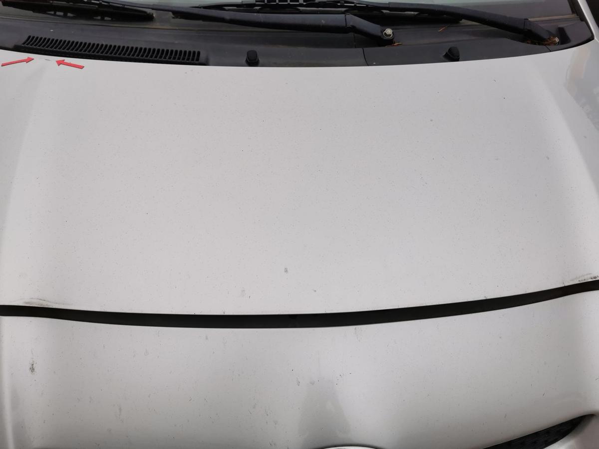 Toyota Yaris XP9 Motorhaube Haube Klappe Deckel Bonnet vorn 1E7 Silver Pearl Met