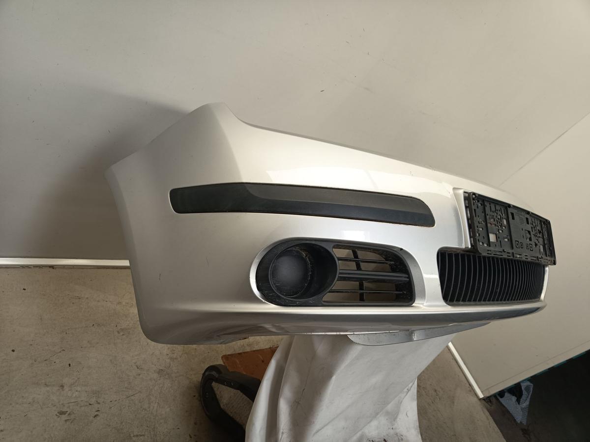 Skoda Fabia 6Y orig Stoßfänger Stoßstange vorn LF7T Silber Bj 2006