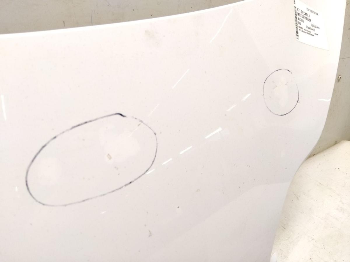 Smart Fortwo 451 original Wartungsklappe Frontklappe Motorhaube weiss BJ2009
