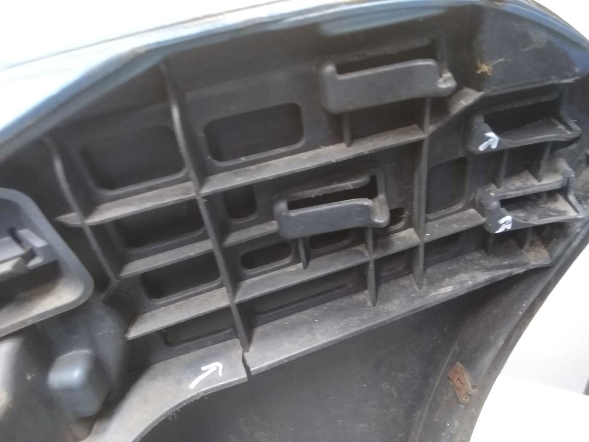 VW Polo 9N3 original Stoßstange Stoßfänger vorn LA5R Tossablaumet. SRA BJ2005