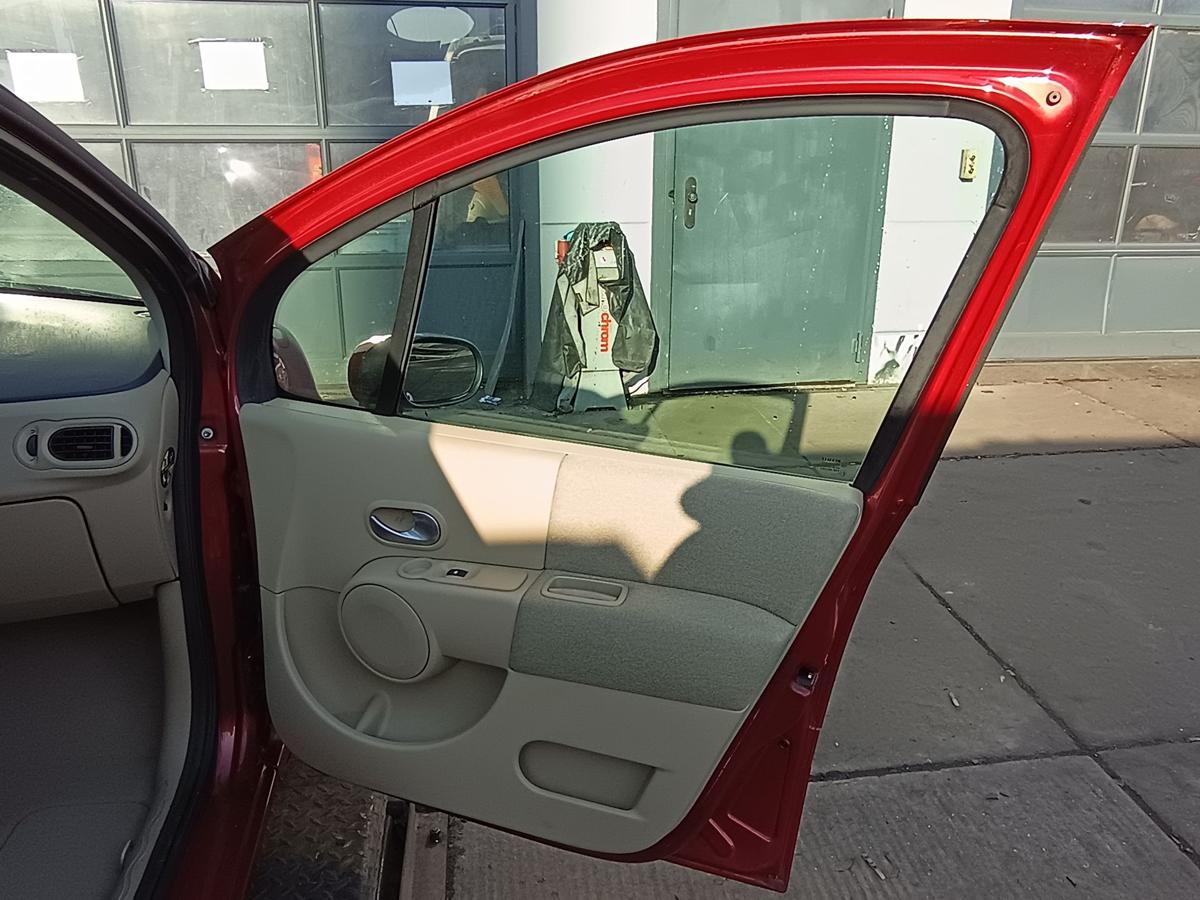 Renault Modus original T&uuml;r vorne rechts TEB76 Red of Fire Baujahr 2005