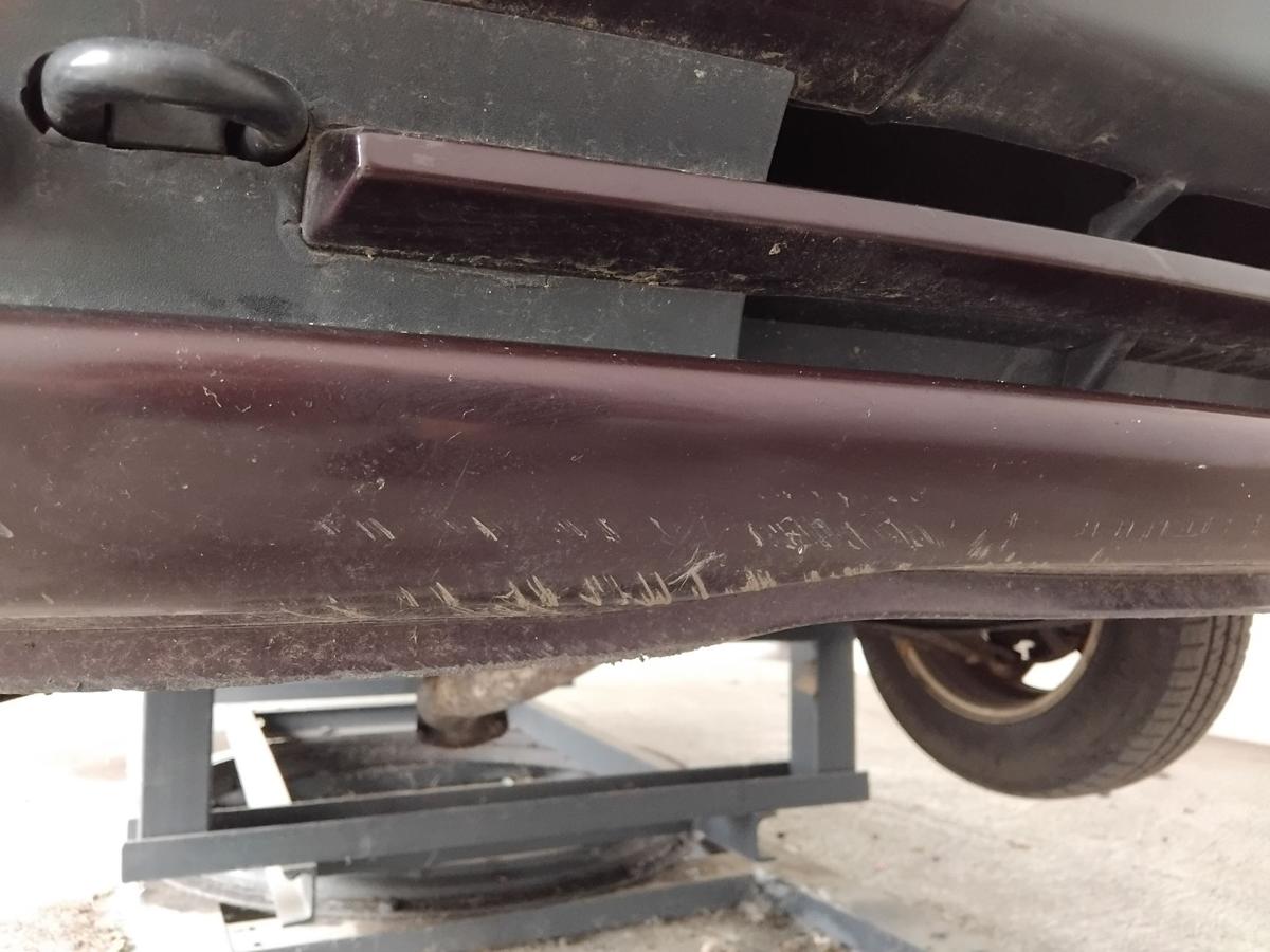 Opel Vectra A Facelift original Stoßstange Stossfänger vorn BJ1994 69L riojarot