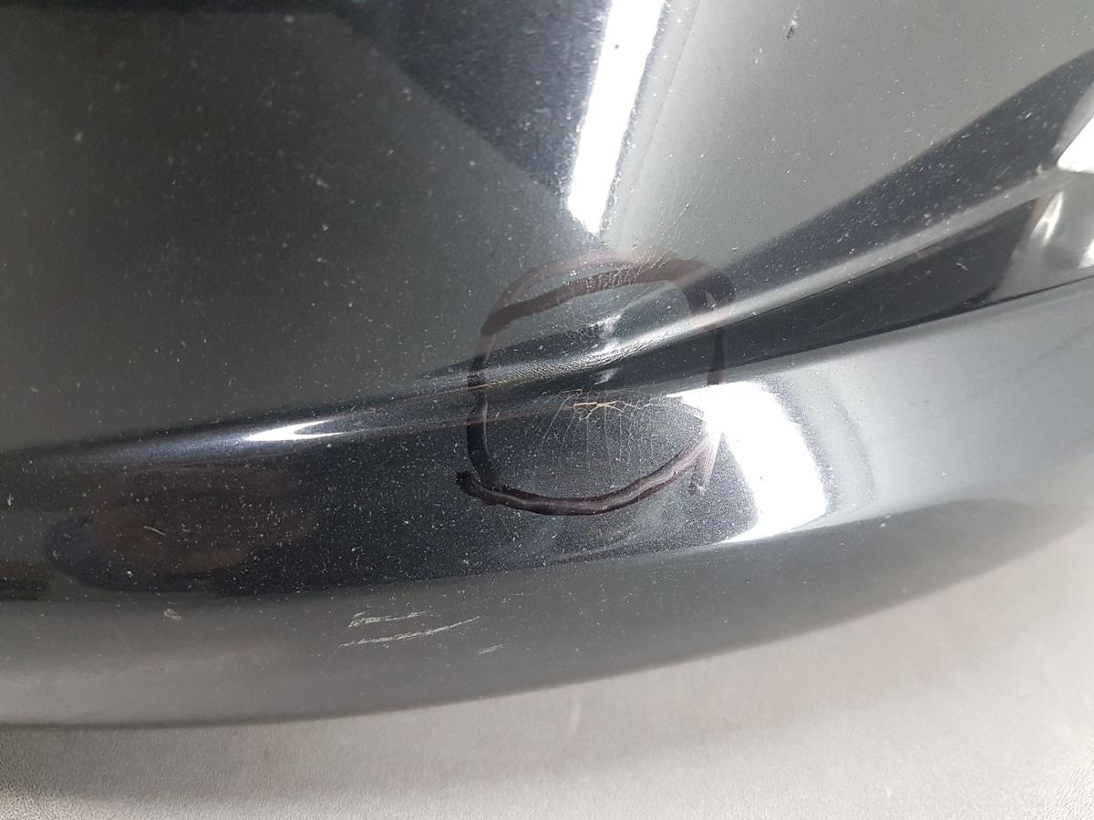 Peugeot 407 Stoßstange Stoßfänger vorn in EXL Obsidianschwarz Bj2006