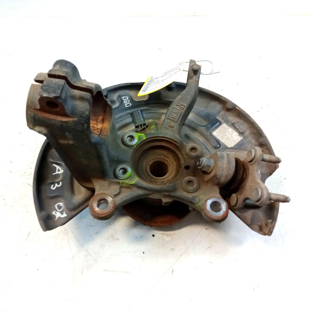 Audi A3 8P 3.2 original Achsschenkel Radlagergeh&auml;use Vorderachse rechts Bj.2004