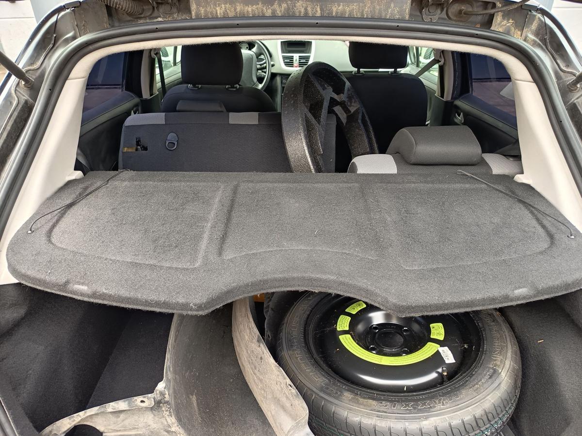Peugeot 207 original Hutablage Abdeckung Koffer/Laderaum schwarz Bj 2008