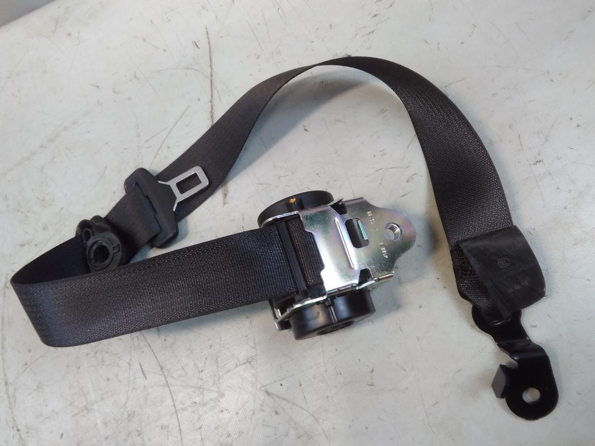 Opel Corsa D orig Sicherheitsgurt vorn links 5-t&uuml;rig schwarz unfallfrei BJ2014