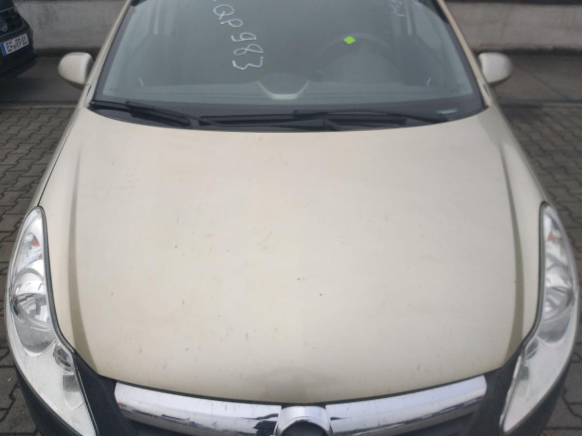 Opel Corsa D original Motorhaube Champagnersilber Z40M Bj.2007