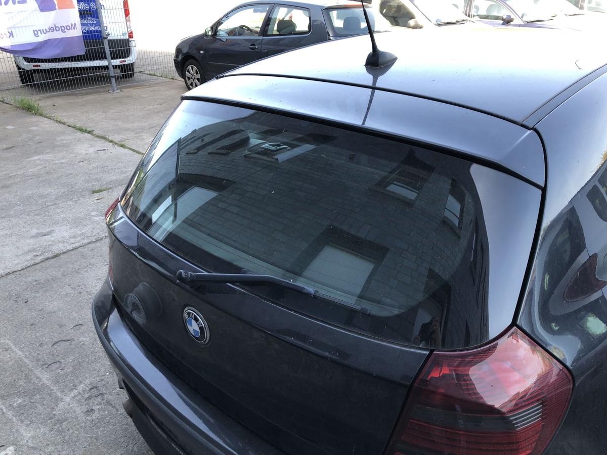 BMW 1er E81 Heckklappe Kofferraumklappe Heckdeckel 475 Saphirschwarz Rohbau