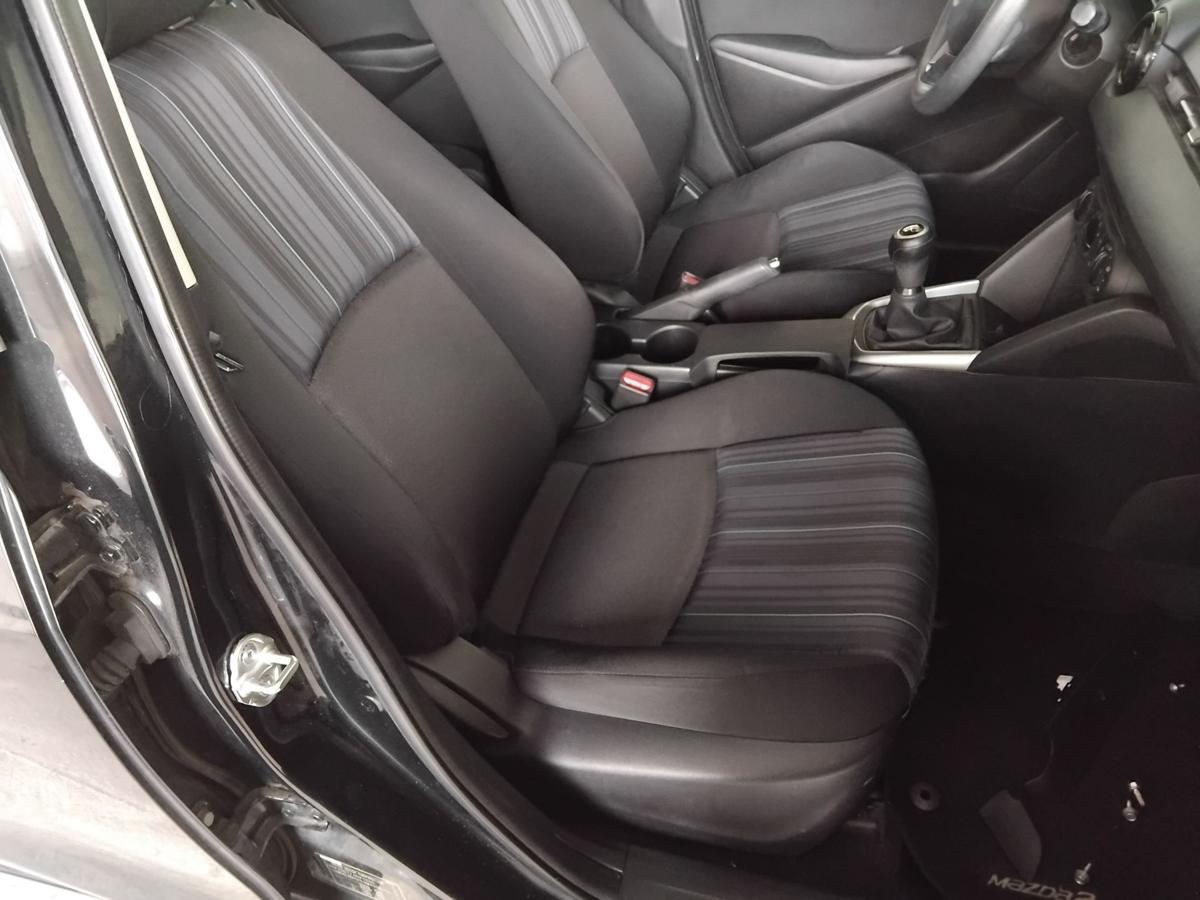 Mazda2 III DJ orig. Sitz vorn rechts Beifahrersitz 5-türig Stoff schwarz BJ2015