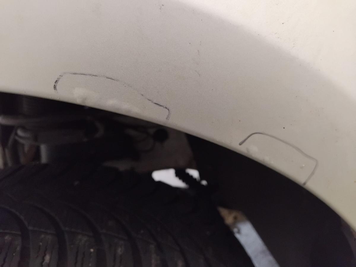 BMW 1er E81 E87 original Kotfl&uuml;gel vorn links 354 Titansilbermetallic BJ2007