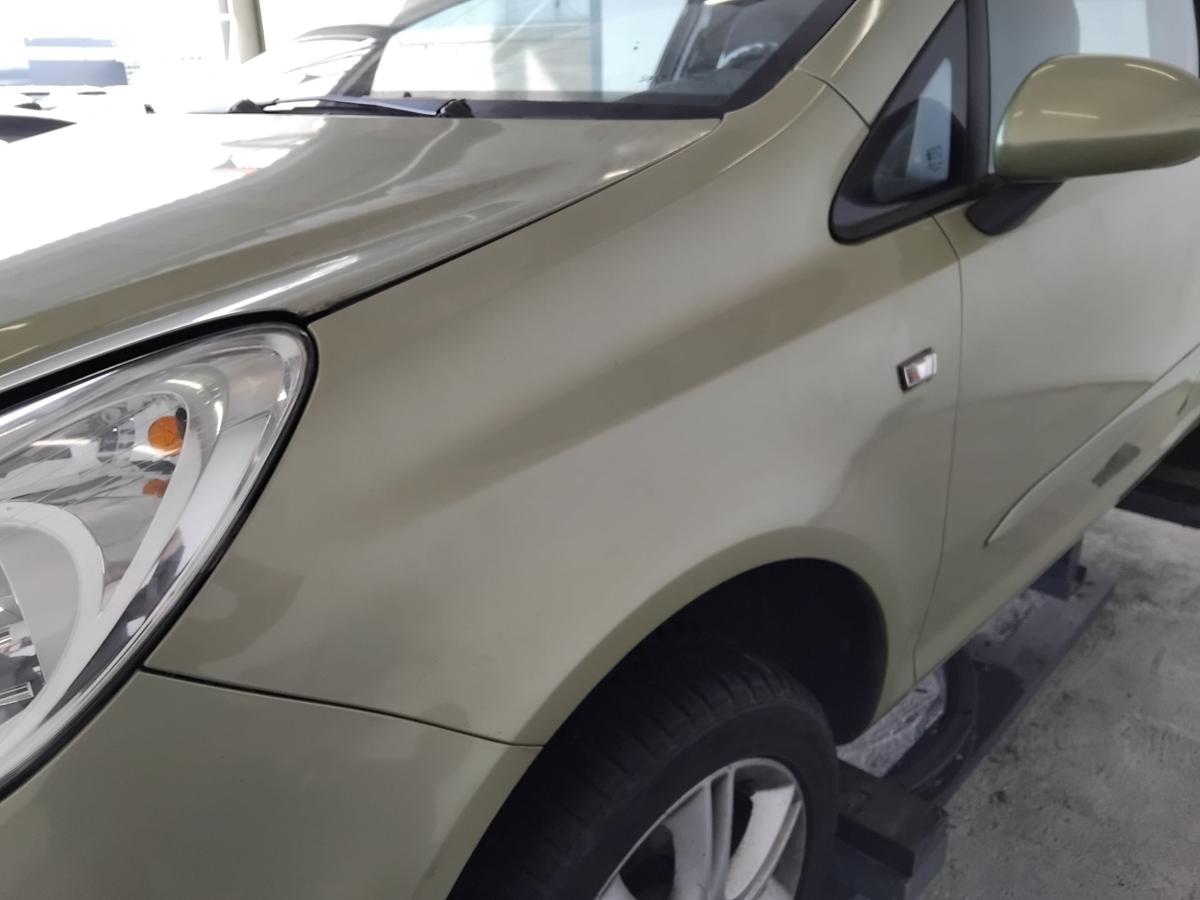 Opel Corsa D original Kotfl&uuml;gel vorn links Z30E Green Tea Metallic BJ2006