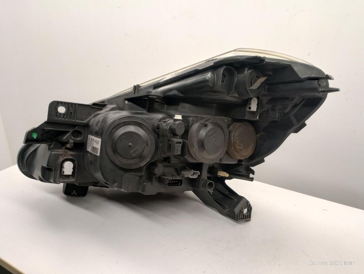 Renault Clio III orig Scheinwerfer rechts Schwarz Halogen Facelift ab 2009