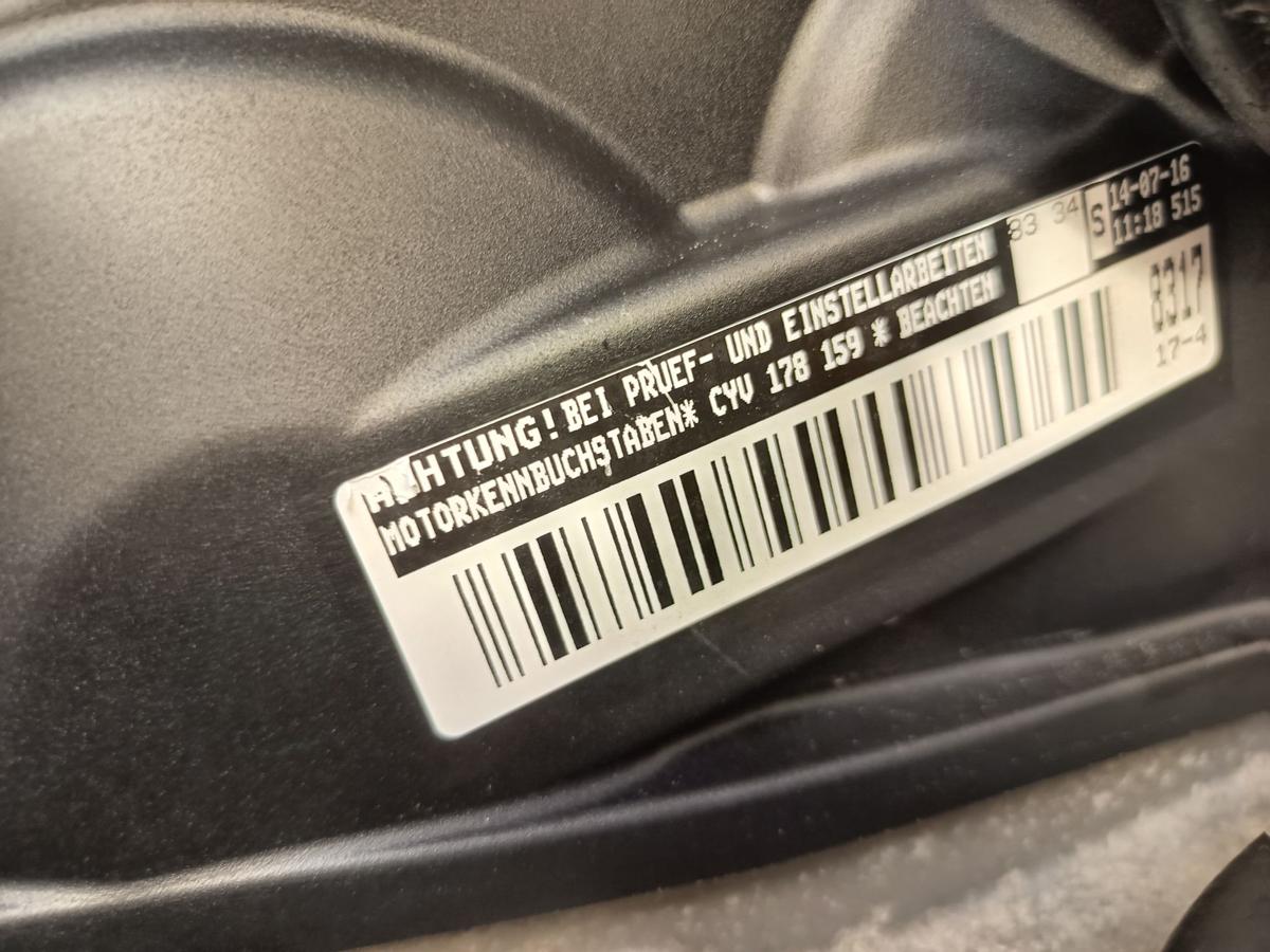 VW Caddy IV SA original gepr&uuml;fter Benzinmotor CYVC 1,2l 62kW 74TKM Bj 2016