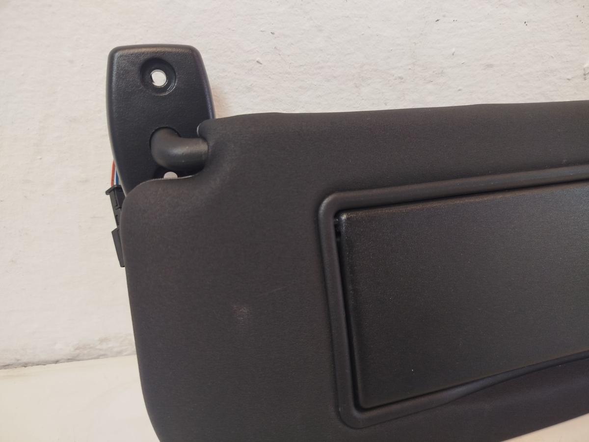 Citroen DS3 Sport Chic Sonnenblende vorn links Fahrerseite schwarz mit Spiegel