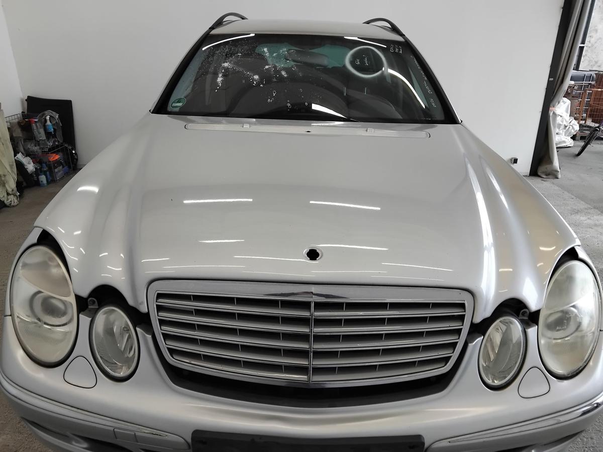 Mercedes E-Klasse 211 original Motorhaube Deckel vorn C744 brillantsilber BJ2004
