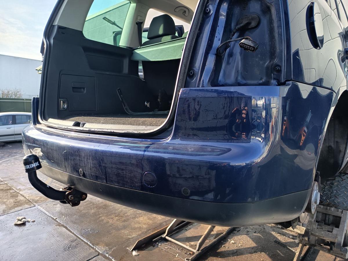 VW Touran 1T original Sto&szlig;stange F&auml;nger hinten/Heck B5N Indigoblau Bj 2006