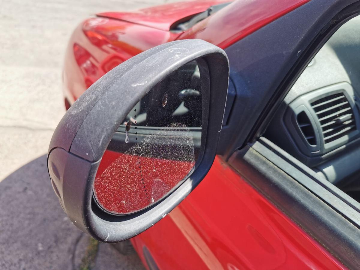 Renault Clio 2 Campus Aussenspiegel Spiegel Rückspiegel links manuell unlackiert