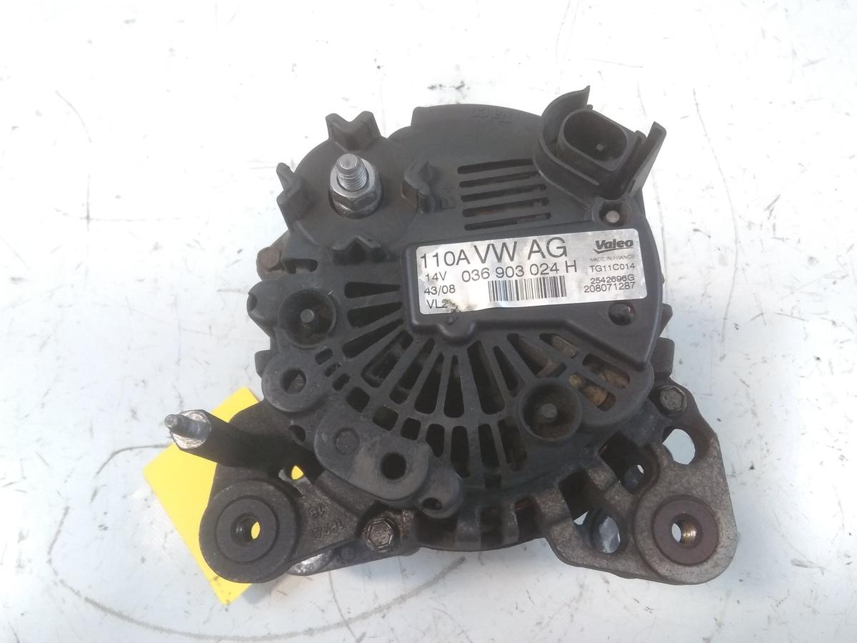 VW Caddy 2K orig. Lichtmaschine Generator 110A 1.4 59kw 036903024H Valeo BJ2008
