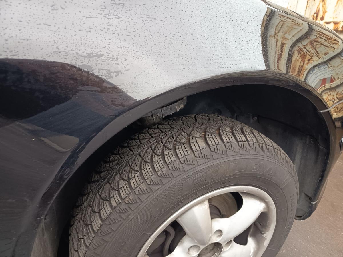 Mercedes Cl203 Sportcoupe original Kotfl&uuml;gel rechts 197 Obsidianschwarz Bj 2005