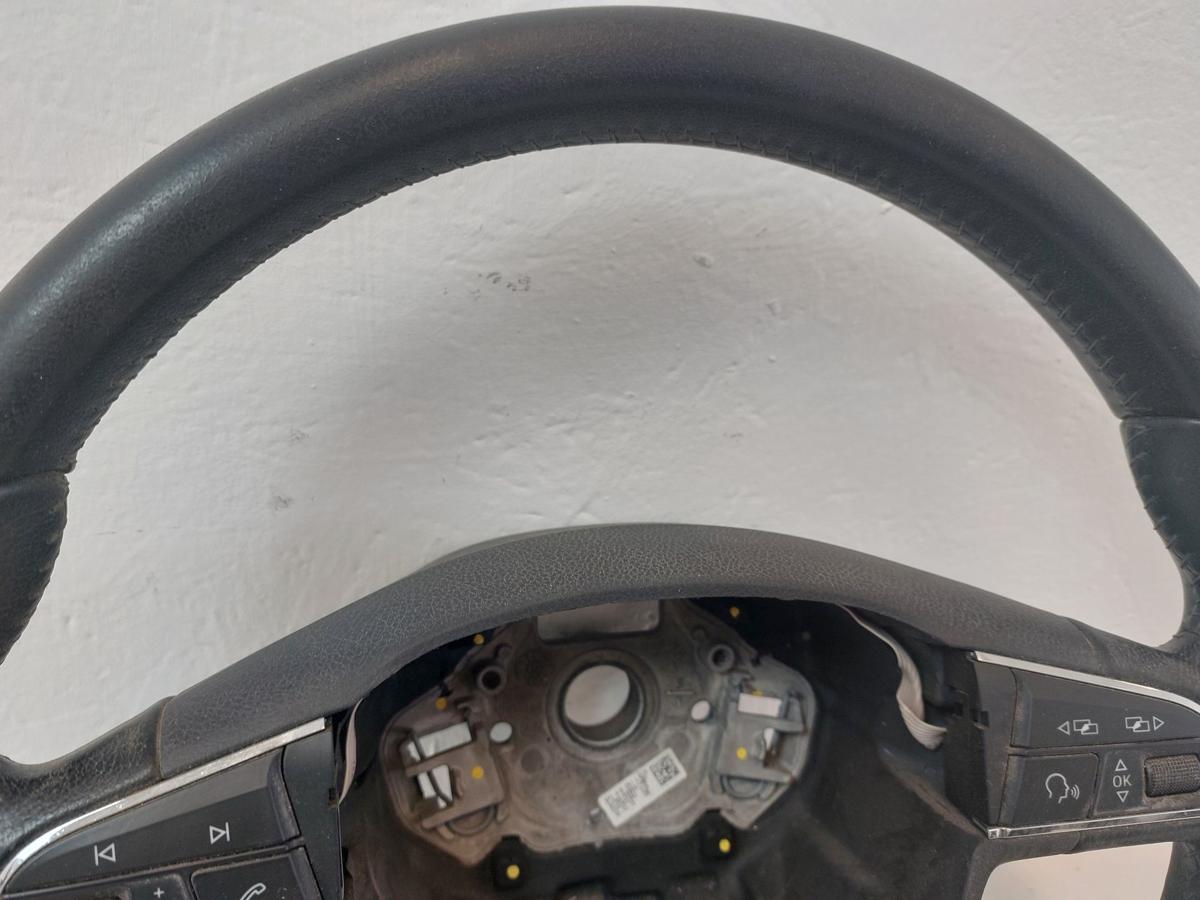 Seat Leon III 5F Lederlenkrad Lenkrad Leder mit Multifunktion OEM