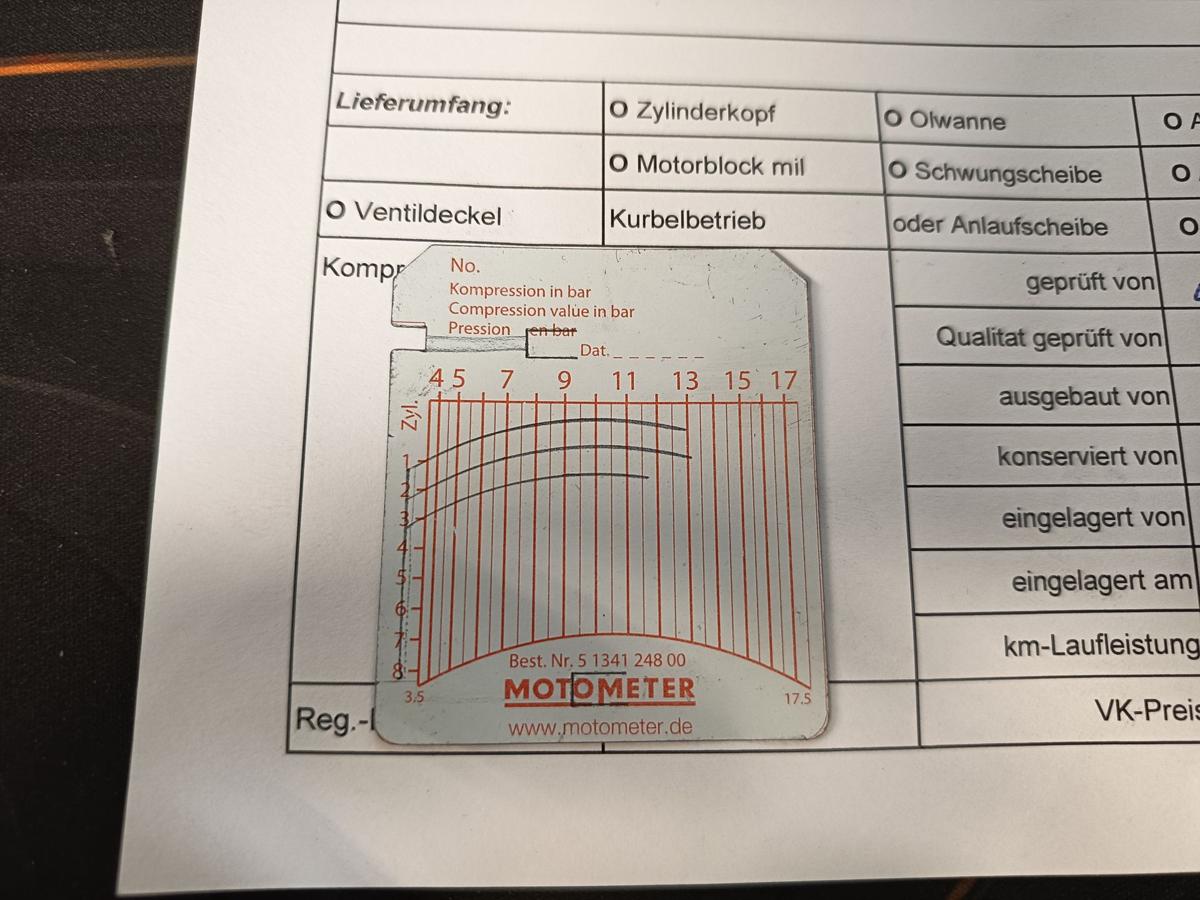 VW Polo 9N original Motor 1.2l 47kW Benzin BME 160Tkm Baujahr 2007