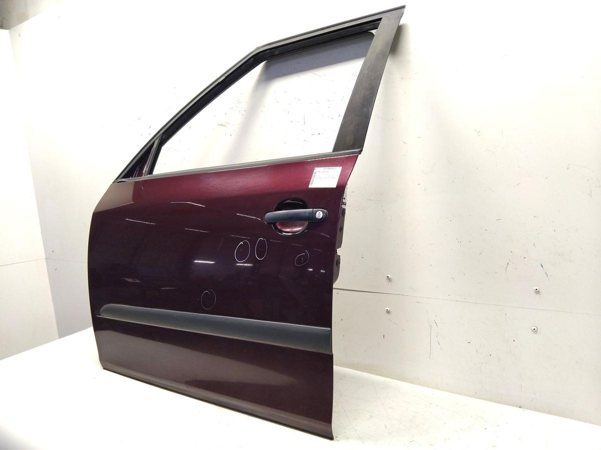 Skoda Fabia 2 5J Facelift T&uuml;r vorn links Fahrert&uuml;r violettmetallic 9893 Bj.2010