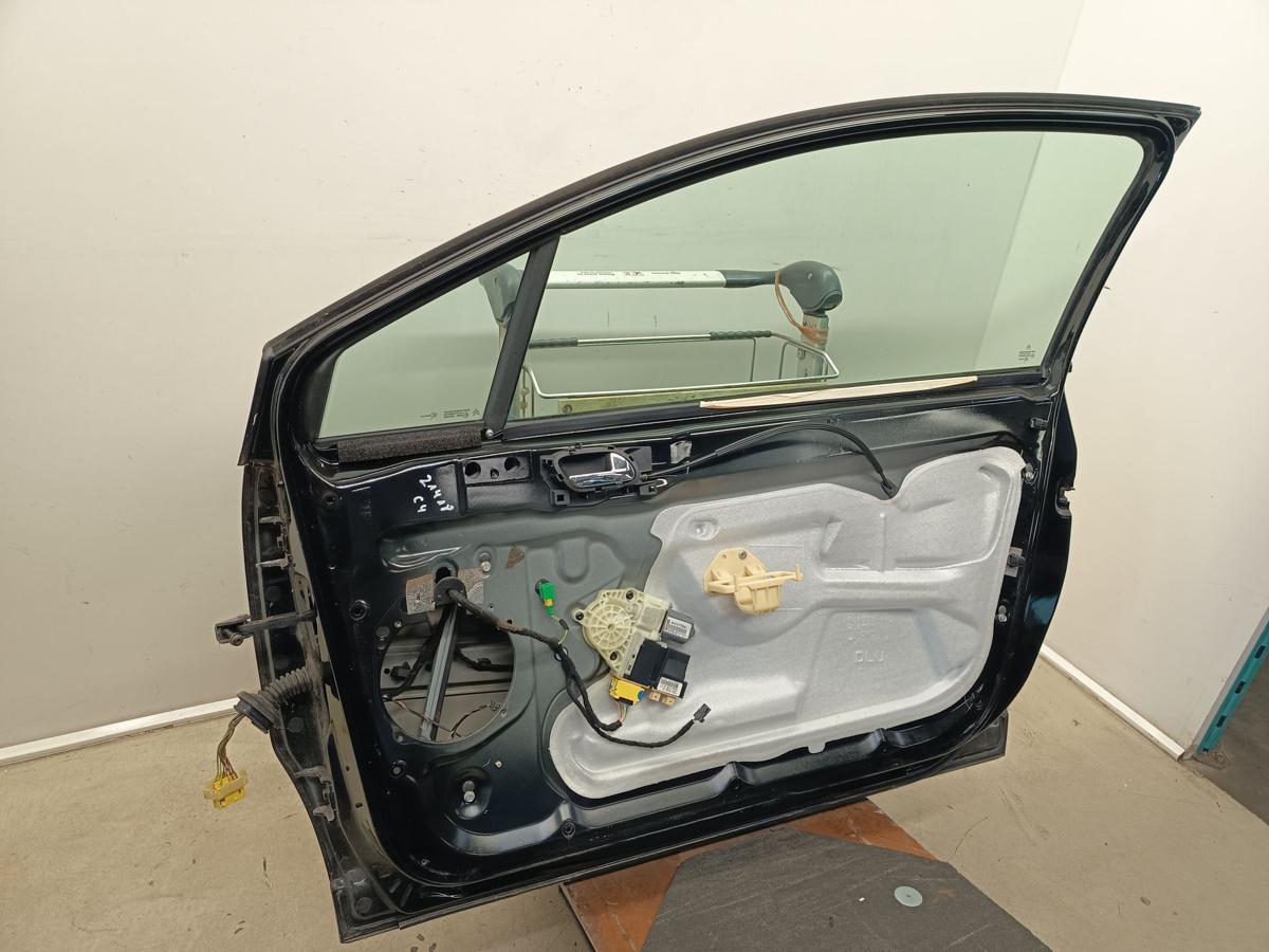 Citroen C3 original T&uuml;r rechts 3 T&uuml;rer KTV Perla Schwarz Baujahr 2009