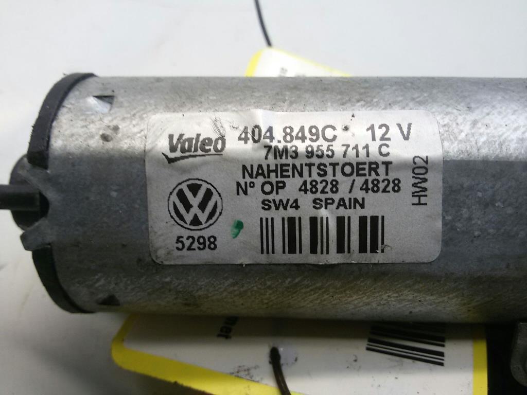 VW Sharan 7M Heckwischermotor 7M3955711C 404849C VALEO BJ2009