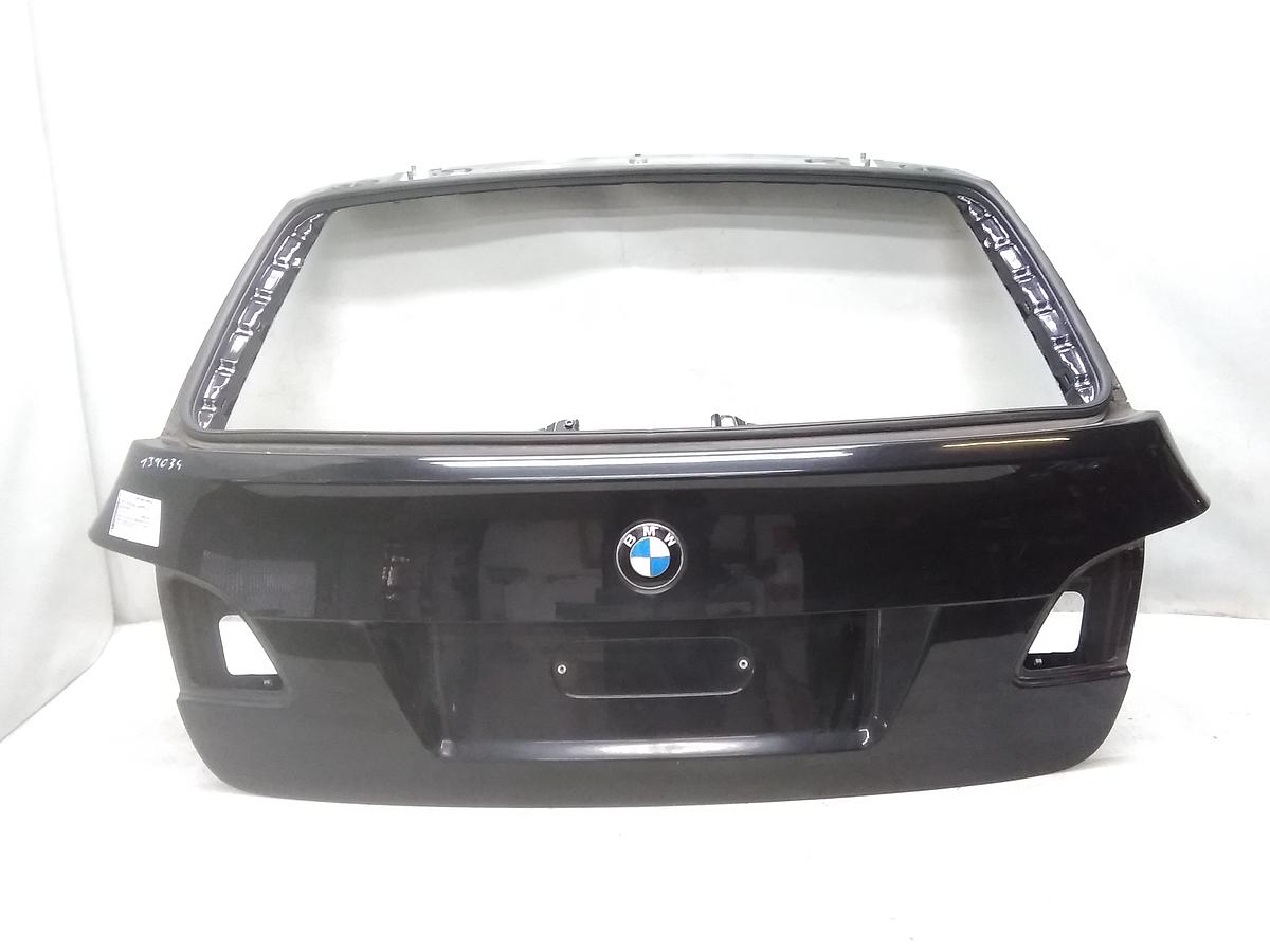 BMW 5er E61 Kombi Bj.2008 original Heckklappe ohne Scheibe Black sapphire Metallic 475