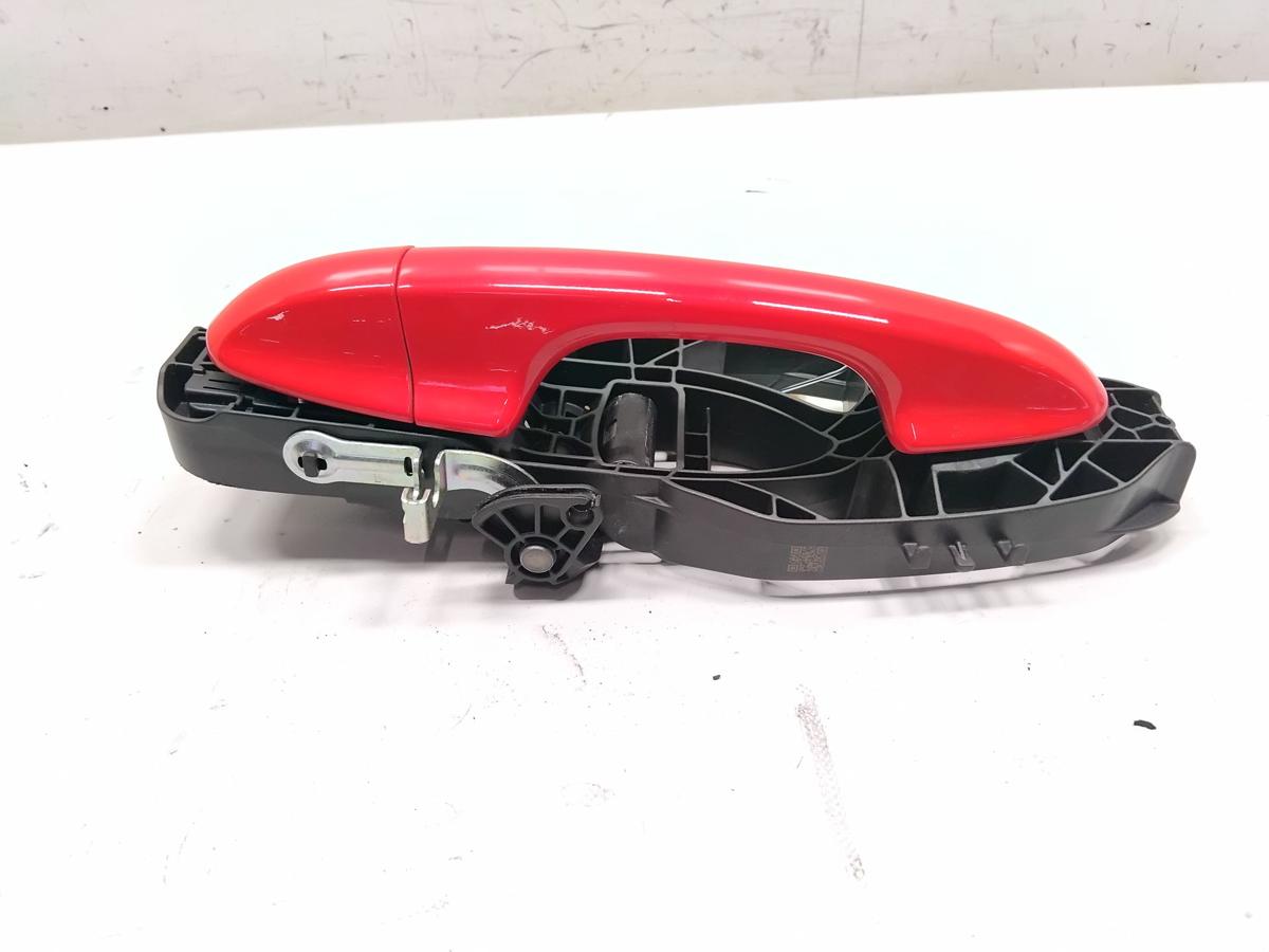 Ford Fiesta HJ original T&uuml;rgriff T&uuml;rau&szlig;engriff hinten rechts racerot Bj.2019
